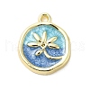 Alloy Enamel Charms PALLOY-K020-19LG-02-1