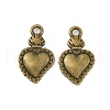 Tibetan Style Alloy Pendants X-TIBEP-Q041-103AB-NR-1