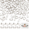 Beebeecraft 2 Strands Electroplated Non-magnetic Synthetic Hematite Multi-Strand Links Strands G-BBC0001-09S-1