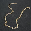 Simple and Retro Style Alloy Butterfly Link Chain Necklaces for Women FS-WG0AD9D-01-4