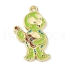 Alloy Enamel Pendants ENAM-C022-01A-G-1