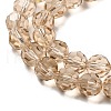 Transparent Glass Beads EGLA-A035-T8mm-D22-4