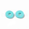 Handmade Polymer Clay Beads Strands CLAY-R089-6mm-T02B-4