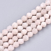 Natural Pink Morganite Beads Strands G-T108-28A-1