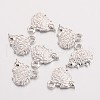 Hedgehog Alloy Pendants X-TIBEP-24043-P-NR-1