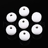 Spray Painted Round Natural Schima Wood Beads WOOD-A018-12mm-31-2