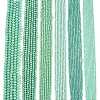 Electroplate Glass Beads Strands EGLA-A044-P1mm-A14-2