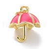 Real 18K Gold Plated Brass Charms KK-L188-24G-04-1