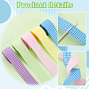   25 Yards 5 Colors Polyester Ribbon OCOR-PH0004-20-4
