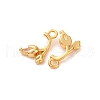 Brass Micro Pave Cubic Zirconia Pendants KK-K382-42G-2