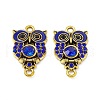 Alloy Rhinestone Connector Charms FIND-C019-10AG-03-2