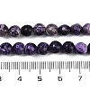 Natural Fire Crackle Agate Beads Strands G-C082-A01-50-5