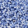 6/0 Opaque Colours Seep Glass Seed Beads SEED-F003-04A-02-3