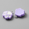 Opaque Resin Pendants RESI-TAC0004-25E-1