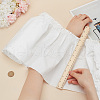 FINGERINSPIRE Cotton Pleated Lace Trim Ribbon OCOR-FG0002-63C-02-3