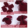Beebeecraft 20Pcs Gourd Velvet Drawstring Bags TP-BBC0001-07B-05-6