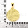 Brass Pendants KK-P263-14G-07-3