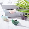 4Pcs Moon Gemstone Car Air Vent Clips AJEW-PH00496-02-5