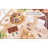 Craftdady 40Pcs 2 Style Glass Bottle Pendants FIND-CD0001-21-15