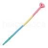 Heart Silicone Cable Ties X-SIL-T057-01I-2