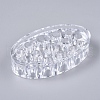 Transparent Plastic Tattoo Ink Cup Holder MRMJ-WH0059-84-2