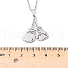 304 Stainless Steel Pendant Necklaces NJEW-Z073-04P-5