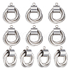 Unicraftale 10Pcs 304 Stainless Steel Pendants STAS-UN0046-55-1