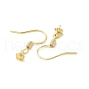 Rack Plating Brass Earring Hooks KK-F839-024A-G-2