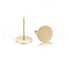 304 Stainless Steel Stud Earring Findings STAS-P210-45G-02-2