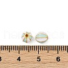 Brass Enamel Beads KK-Q081-05A-MG-3