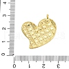 304 Stainless Steel Pendants STAS-V003-02G-07-3