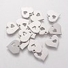 Non-Tarnish 304 Stainless Steel Charms X-STAS-Q201-T070-1