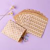 100Pcs 4 Patterns Eco-Friendly Kraft Paper Bags CARB-LS0001-02A-6