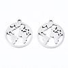 Non-Tarnish 201 Stainless Steel Pendants STAS-T044-196P-2