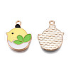 Alloy Enamel Pendants ENAM-N059-115-1