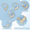Unicraftale 30Pcs 3 Styles Brass Leverback Earring Findings KK-UN0002-38-4