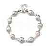 304 Stainless Steel Ladybug Link Bracelets for Women BJEW-K226-15A-P-4