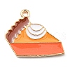 Thanksgiving Day Alloy Enamel Pendants X-ENAM-D060-02C-KCG-1