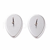 Tarnish Resistant 304 Stainless Steel Ear Stud Findings STAS-P198-24-4