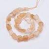 Raw Rough Natural Citrine Bead Strands G-F403-09-2