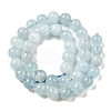 Natural Aquamarine Beads Strands G-I349-A01-01B-2
