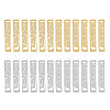 DICOSMETIC 24Pcs 6 Colors Brass Connector Charms KK-DC0003-57-1