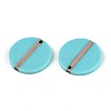 Resin & Wood Pendants RESI-T057-52A-2