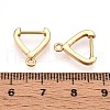 Brass Hoop Earring Finding KK-N261-56G-3