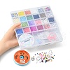 DIY Beaded Earring Bracelet Necklace Making Kit DIY-YW0006-47-5