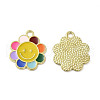 Alloy Enamel Pendants ENAM-B050-04G-04-1
