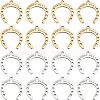 CHGCRAFT 16Pcs 2 Colors 201 Stainless Steel Pendants STAS-CA0001-52-1