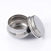 Stainless Steel Colour Modulation Bead Containers CON-WH0050-01-3