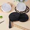 Gorgecraft 10 Yards Polyester Non-slip Elastic Cord EC-GF0001-39A-02-4