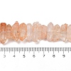 Natural Crackle Quartz Beads Strands G-R012-B06-01-5